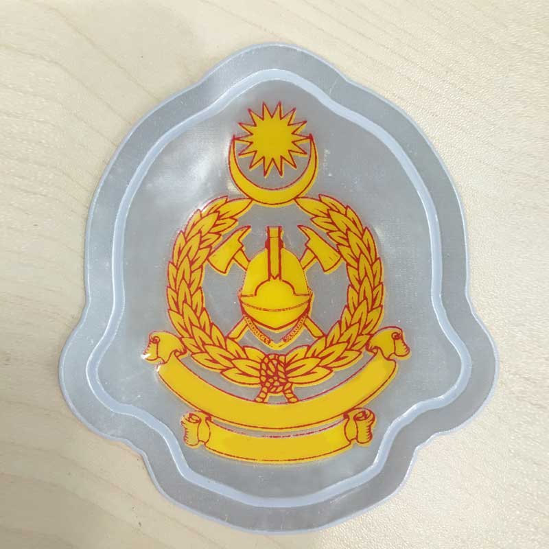 Lattice logo pattern printing