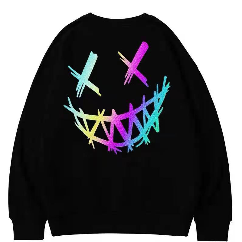 T-shirt advertising shirt reflective hot stamping bear customization图片2