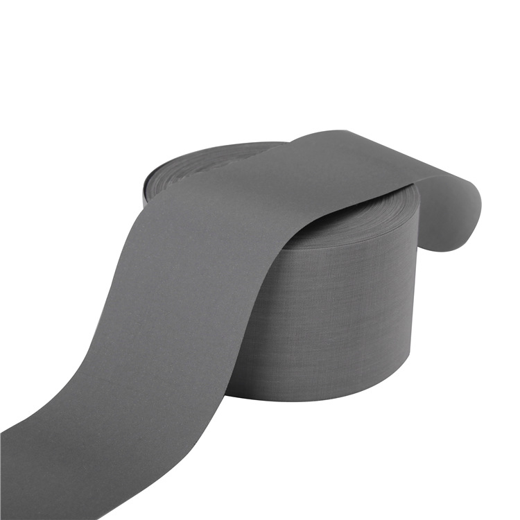 Bright chemical fiber reflective cloth bright silver TC reflective tape ordinary bright reflective strip图片4