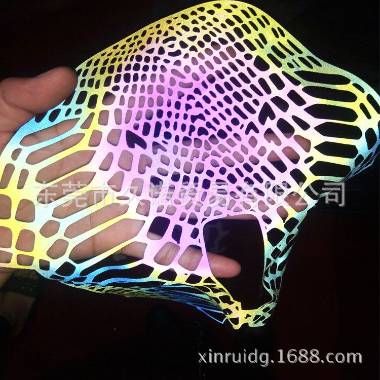 Colorful reflective leather图片4