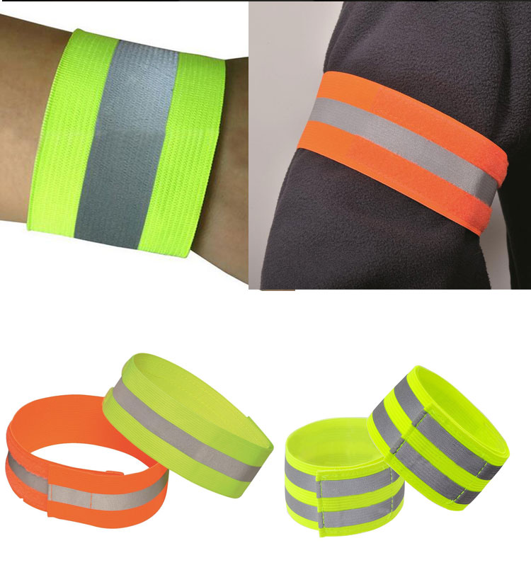 Reflective arm band highlight