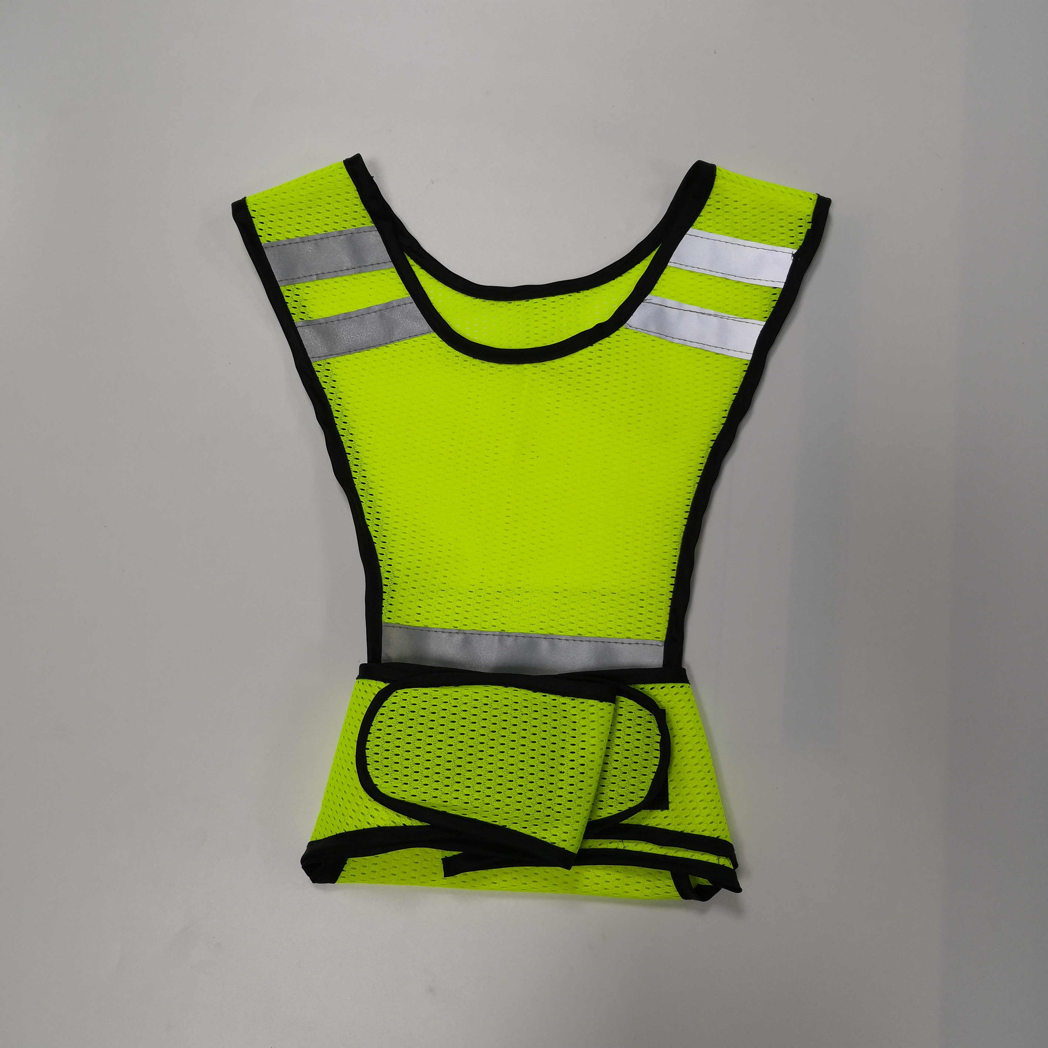 Traffic safety protection mesh fluorescent clothing图片3