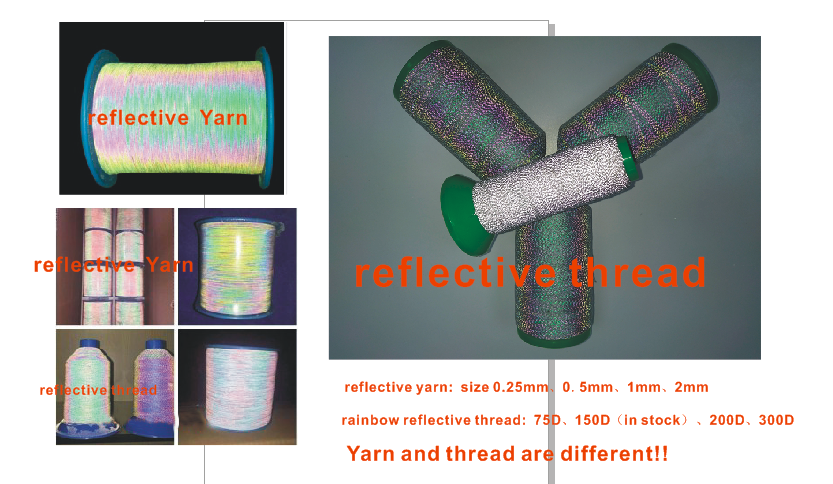 Night colorful reflective logo embroidered thread fly woven upper图片3