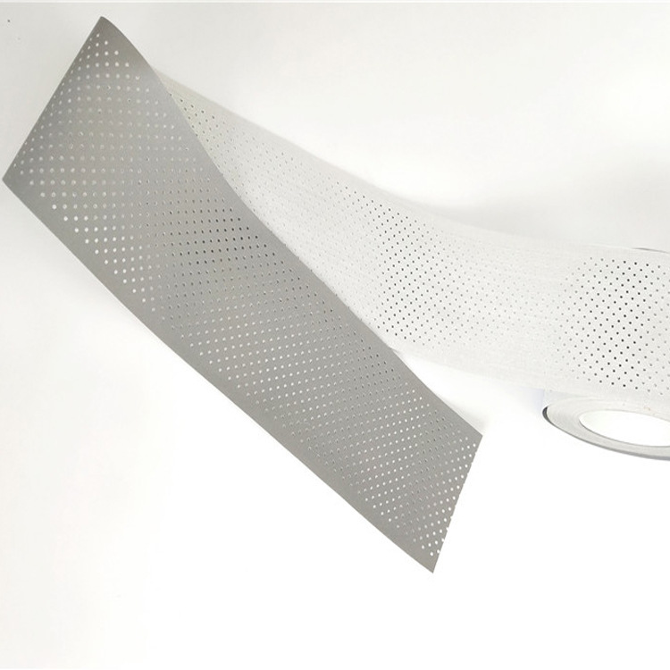 Punched reflective tape