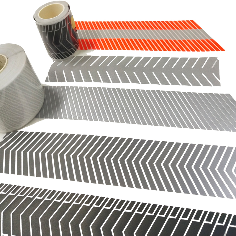 Multi specification reflective webbing (custom pattern hot stickers can be ironed)图片2