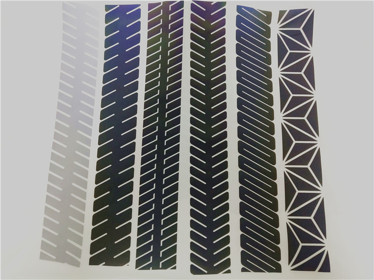 Multi specification reflective webbing (custom pattern hot stickers can be ironed)图片4