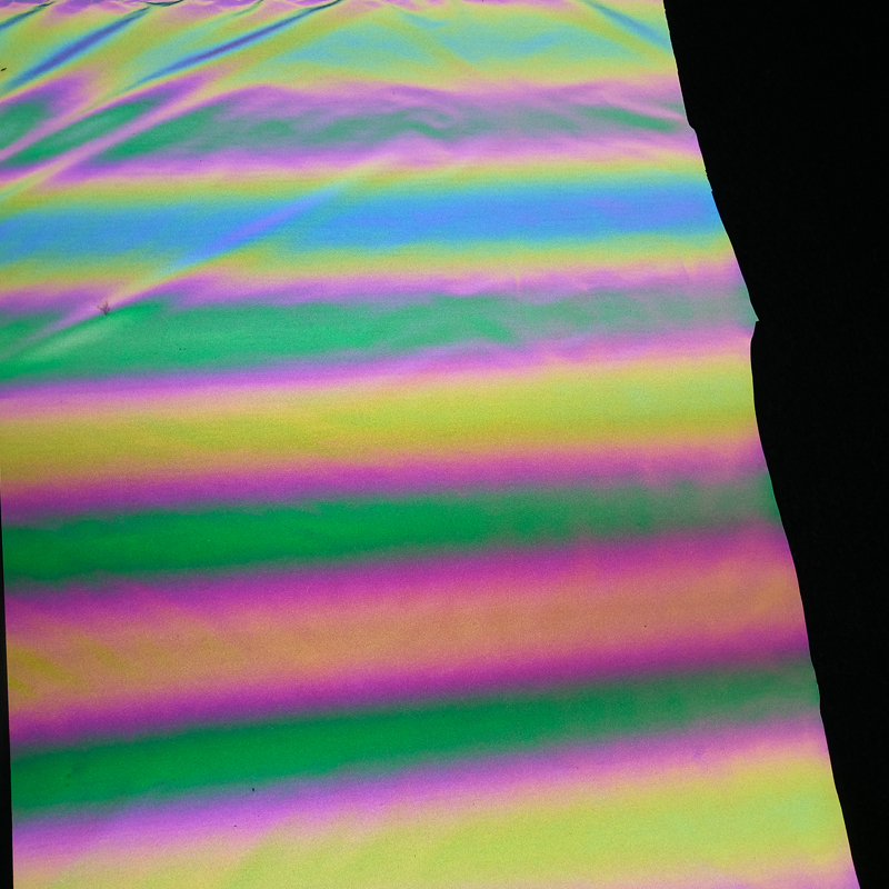 Black magic color TC reflective cloth full width图片4