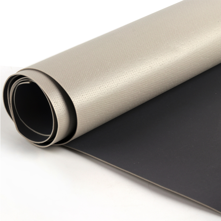 PVC bright silver reflective leather foam leather图片2