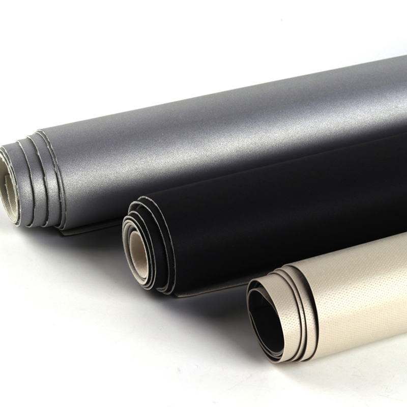 PVC bright silver reflective leather foam leather