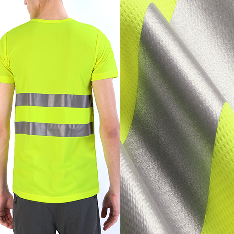 Bright silver reflective hot film elastic图片2