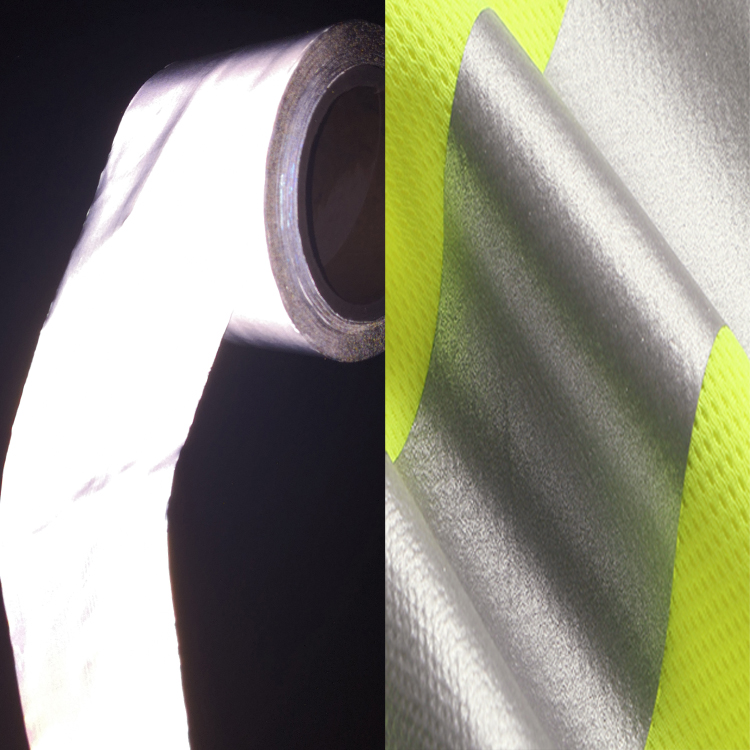 Bright silver reflective hot film elastic图片3