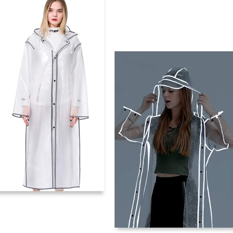 Reflective raincoat shoes