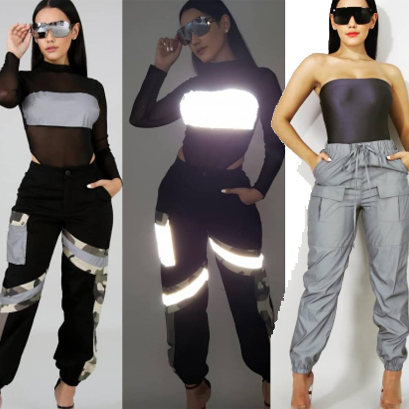 Application of reflective sweater leisure coat
